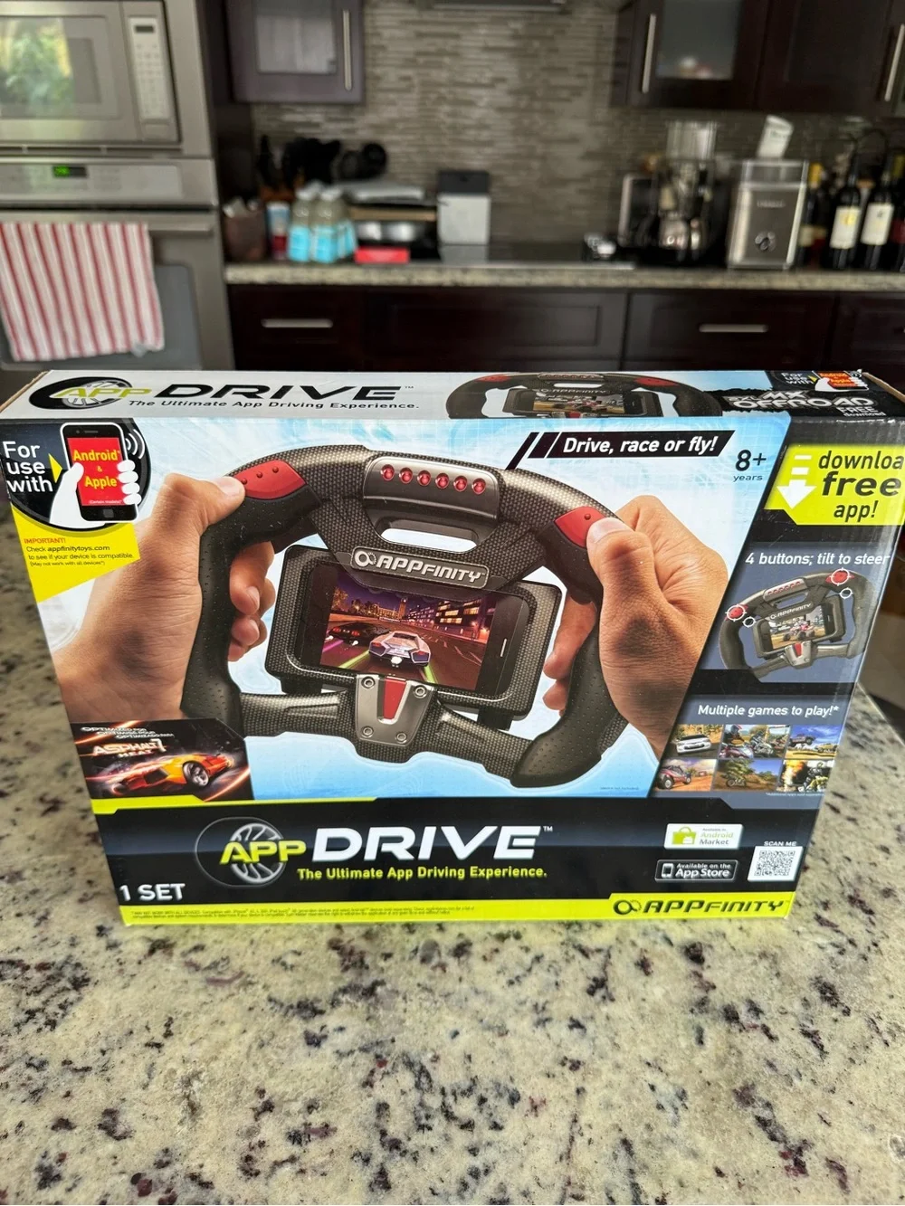 NIB Sealed Spin Master AppFinity AppDrive Controller iOS Iphone Android